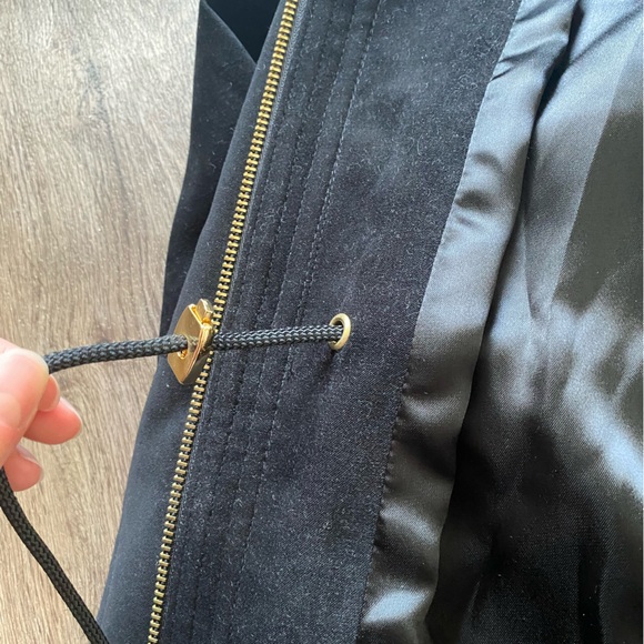 St. John Coat Collection by Marie Gray Hooded Long Jacket - Picture 11 of 15